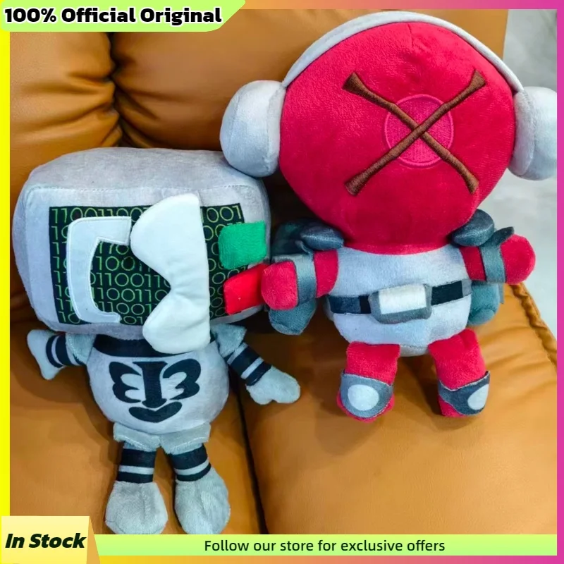 Die Of Death Badware Killdroid Plush Keychain Game Peripheral Soft Stuffed Robot Pendant Bag Charm Plushie Gift For Gamers