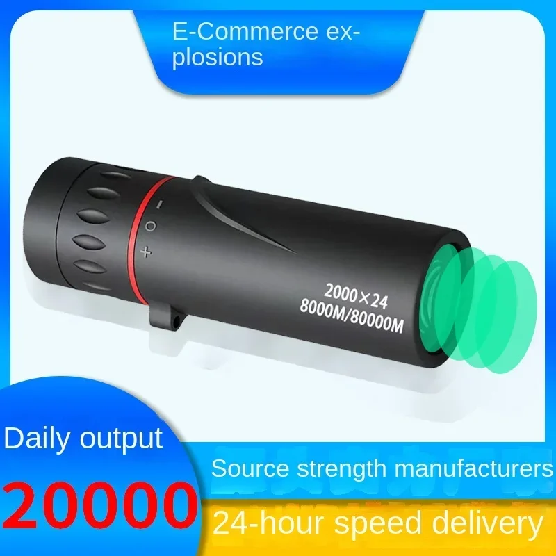 Mini Portable Pocket Telescope Mobile Phone Photo High Definition High Power Outdoor Explosion Night Vision Telescope