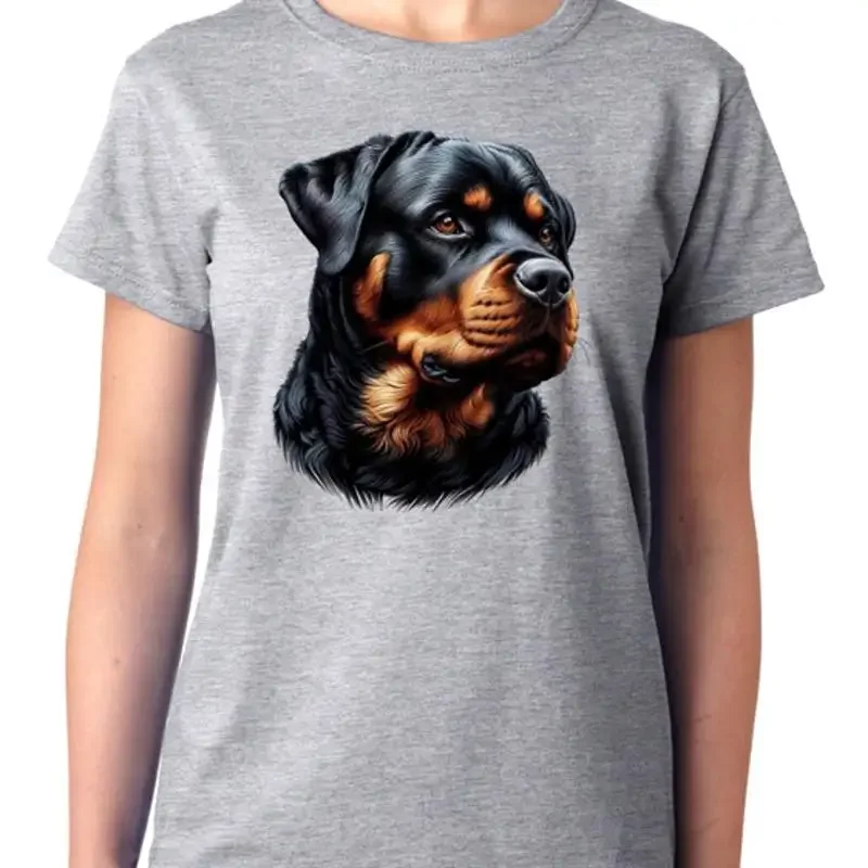 Rottweiler Dog Ladies T shirt