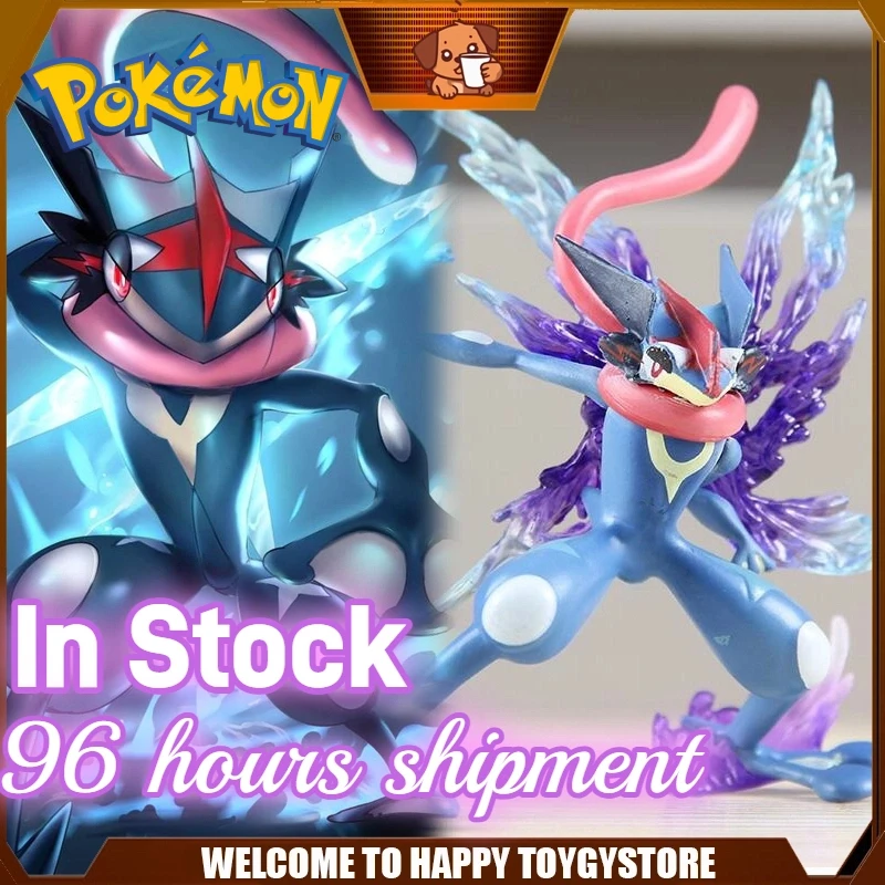 

In Stock 12cm PTCG Greninja Anime Action Figure Figures Pvc Statue Collection Model Desktop Decoration Ornaments Kawaii Toys