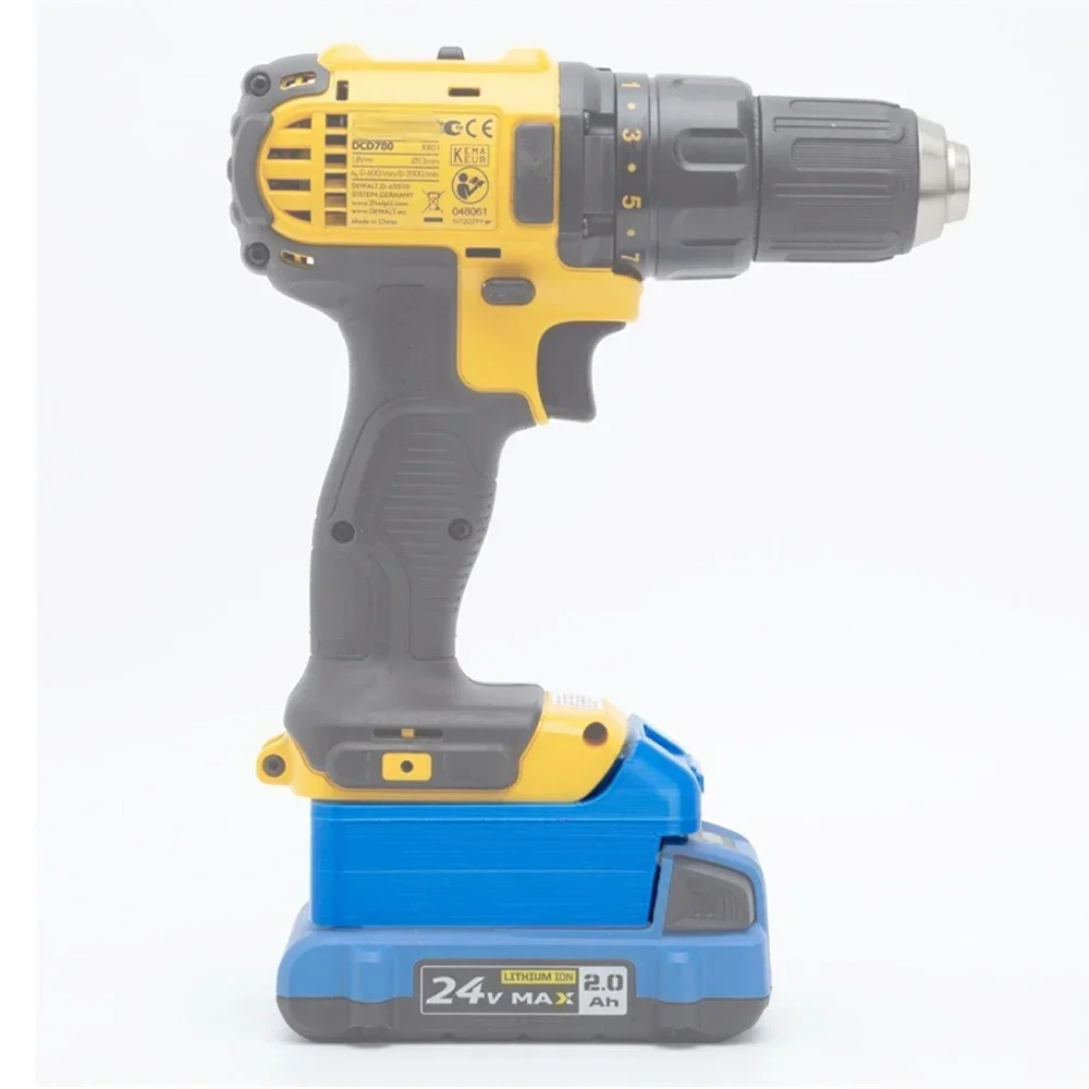 Imagem -05 - Adaptador para Bateria de Lítio Kobalt 24v Convertido para Conversor de Ferramentas sem Fio Dewalt 18v Não Inclui Ferramentas e Bateria