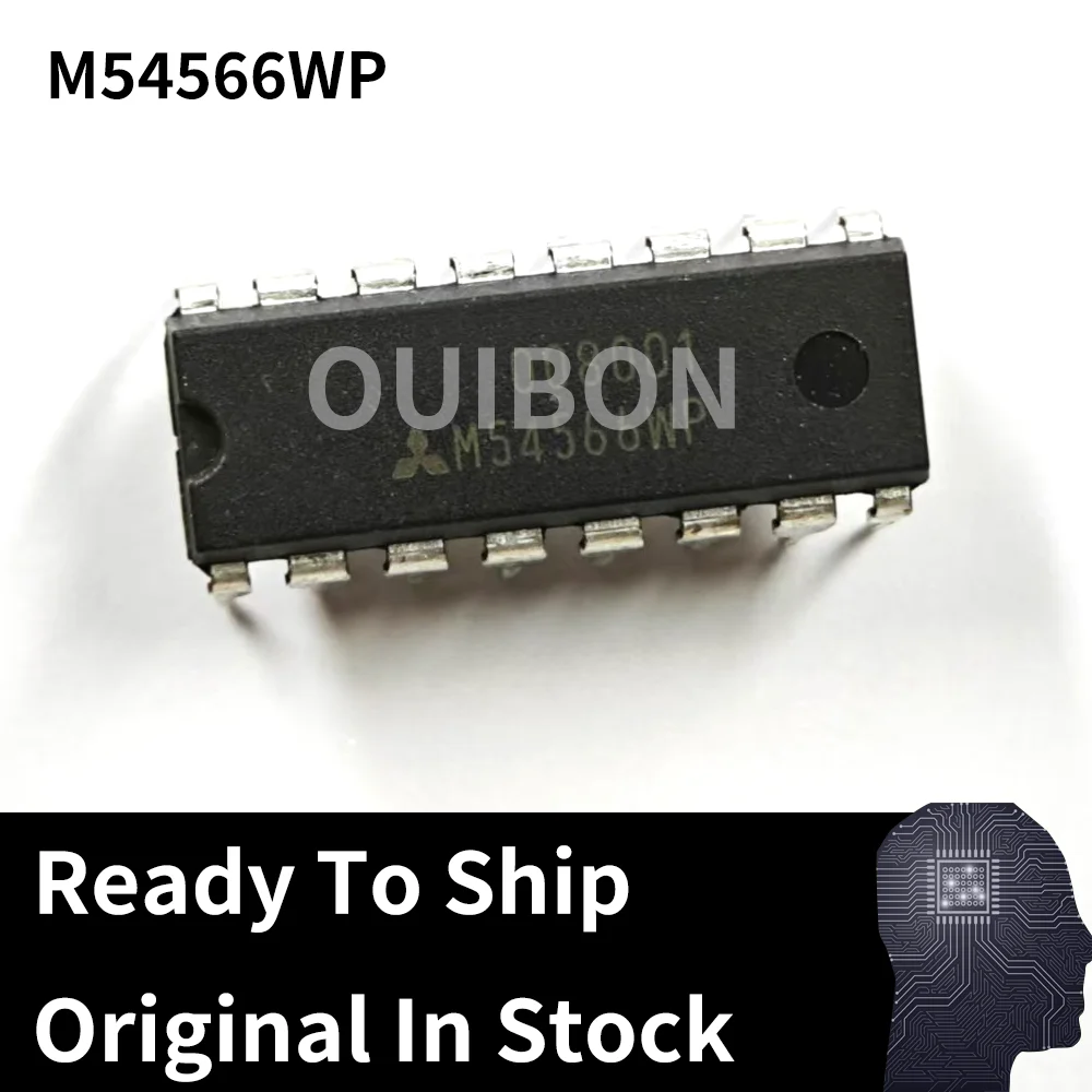 

M54566WP Новый оригинальный чип DARLINGTON ТРАНЗИСТОРНАЯ МАССИВ DIP