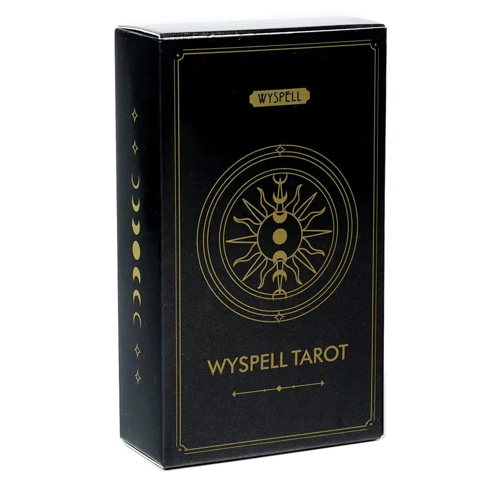 

78pcs Tarot Oracle Card Wyspell Modern Tarot Unique Tarot Cards Beginner Set Family Party Board Game