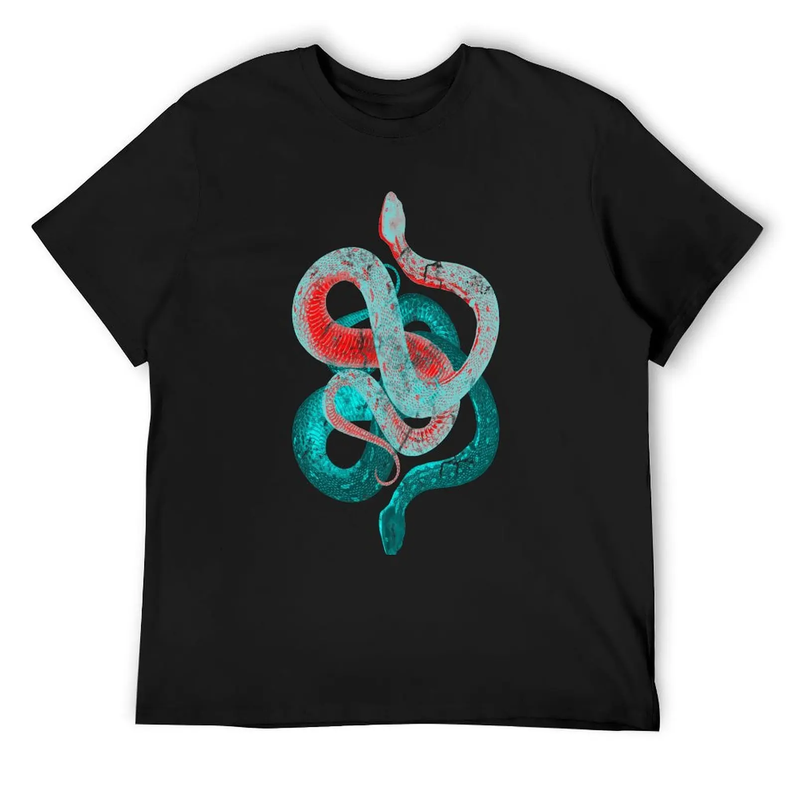 Gnostic snakes: the serpents' nest T-Shirt plus size clothes quick-drying graphic shirts mens white t shirts