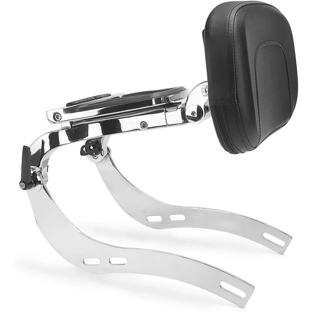 

Motorcycle Backrest For Driver Passenger Adjustable Backrest Dual-Purpose W/Luggage Rack For Indian Scout Bobber Sixty Rogue Twe