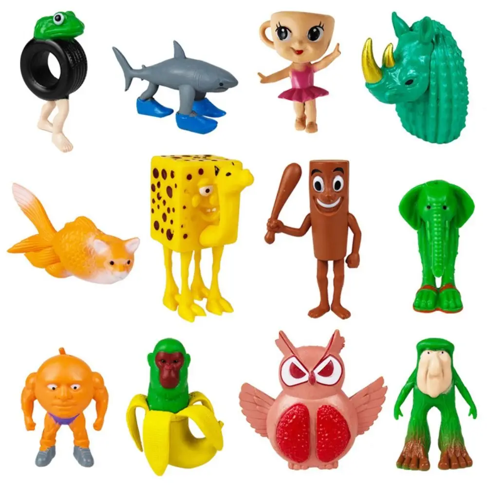 

Shark Bombardino Tung Tung Sahur Funny Model Shimpanzini Bananas Crocodilo Tralalero Tralala Figure Lirili Larila Tung Sahur