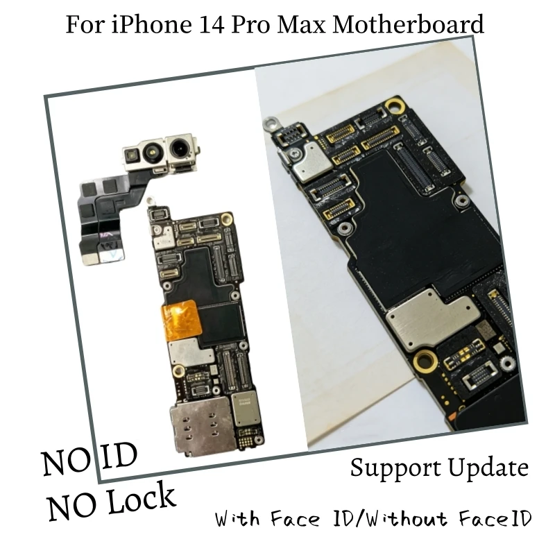 Fully Tested Unlocked For iPhone 14 Pro Max Motherboard Clean