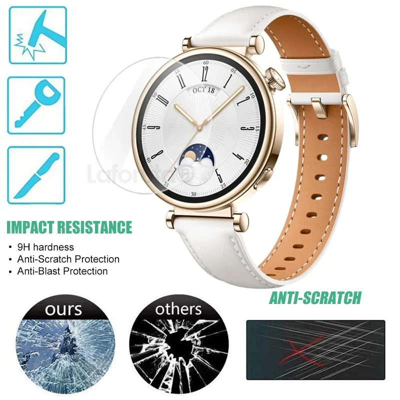 3D Screen Protector for Huawei Watch GT4 41mm / 46mm Tempered Glass Protection for Huawei Watch GT 4 Anti-Scratch Glass Film