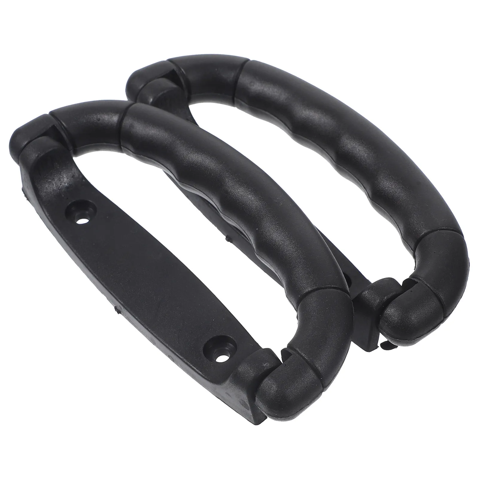 3Pcs Black Foldable Plastic Handle Battery Case Handle Folding Pull for Solar Panel Box Accessories Small Plastic Handles