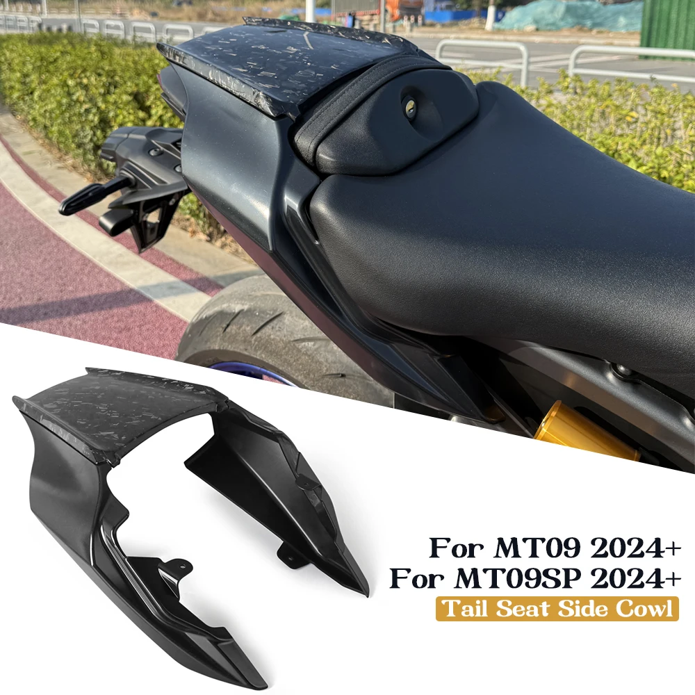 

Fit For Yamaha MT-09 MT 09 MT09 SP 2024 2025 Motorcycle Plastic Side Upper Inner Rear Tail Seat Cover Cowl Fairing Protector