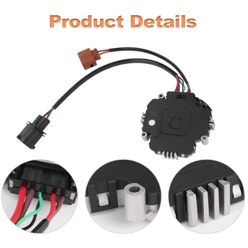 ラジエーターエンジンファンコントロールユニット 1K0959455N 1K0959455DT 1TD959455 VW GTI 2.0L 2009-2013 アウディ A3 2003-2012用