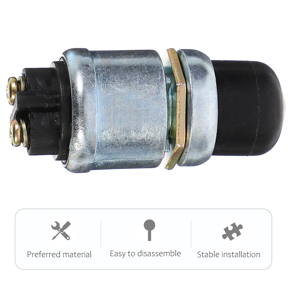 

Waterproof Start For Car Truck Heavy Duty Push Button Start Starter Switch Replacement Horn Button Car Modification