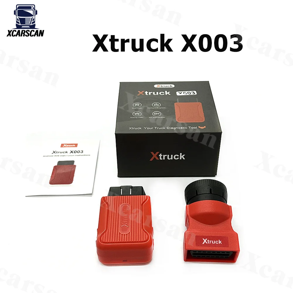 Multi-brand Truck Diagnostic Tool Xtruck X003 Recognition Fault Code Reading Automatic Supports for vo-lvo/Cum-mins