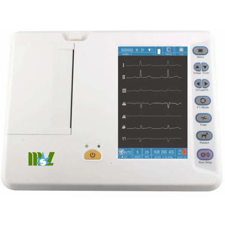 

Contec digital 6 channels 12 leads electrocardiogram monitor ECG machine for animal