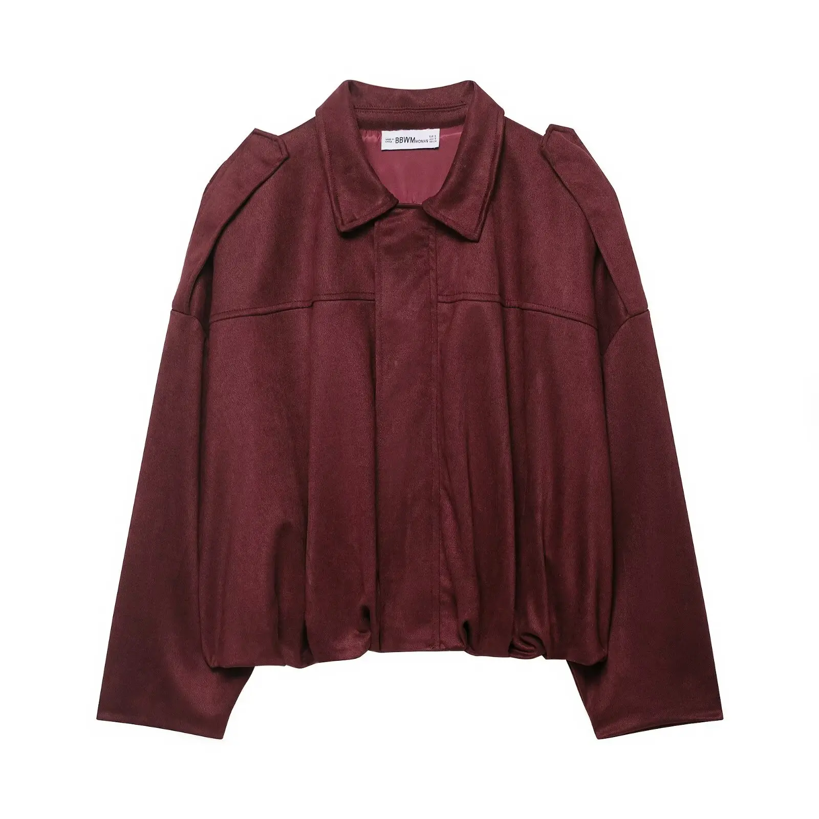 Gabardina de Mujer para Primavera y Otoño, Nueva Tendencia Urbana, con Cierre de Cremallera, Estilo Retro, de Gamuza, Cortavientos, Ropa Exterior Femenina