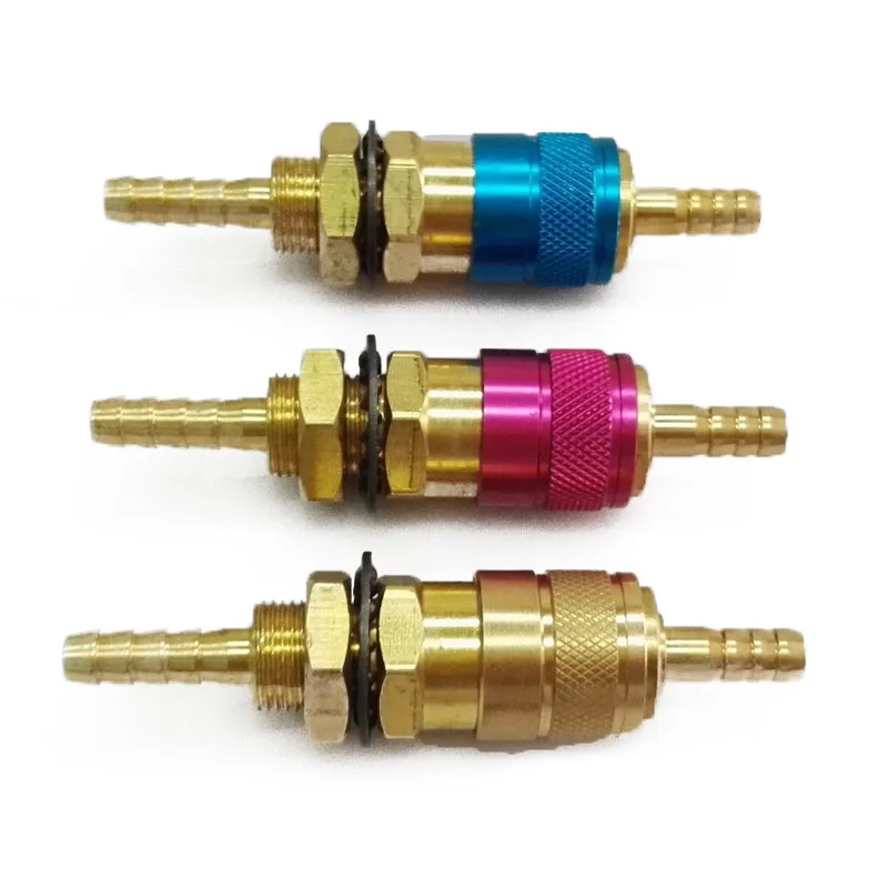 

3 Set Gas & Water Connectors Torch Accessory Replacement Kit Quick Adapter For MIG TIG Welder Practical Useful