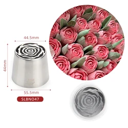 New Arrival Stainless Steel XL Russian Flower Icing Tip Pastry Piping Nozzle #LBNO46