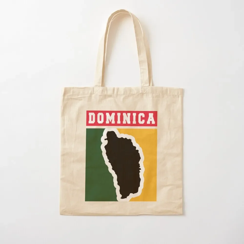 

Dominica Colour Block Map Tote Bag cloth bag woman reusable shopping bags sac pour femme Tote Bag