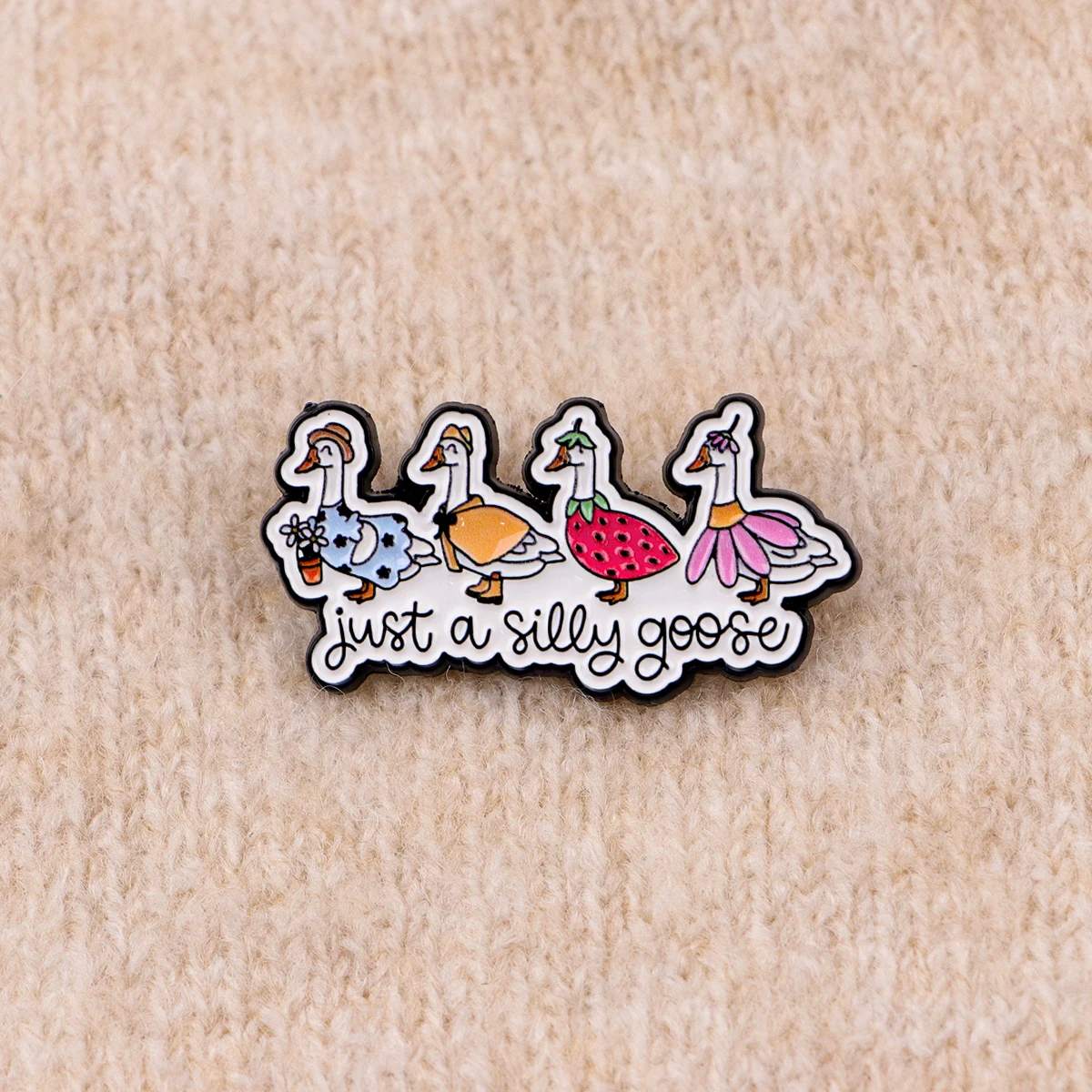 Humorous Cartoon Deer Skeleton Enamel Pin Badges Battery Lapel Brooches Cosplay Jewelry Accessories Toys Gifts For Book - view 5