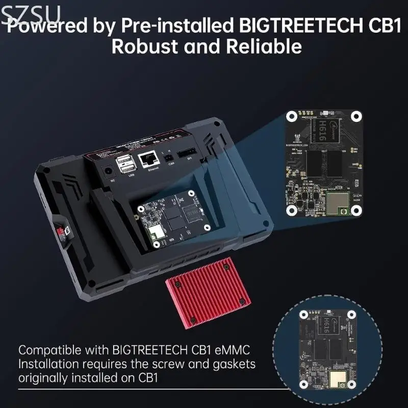 

SZSU High Speed Printer Pad 7 Klipper TouchScreens with SKR 3 Mainboard Controller