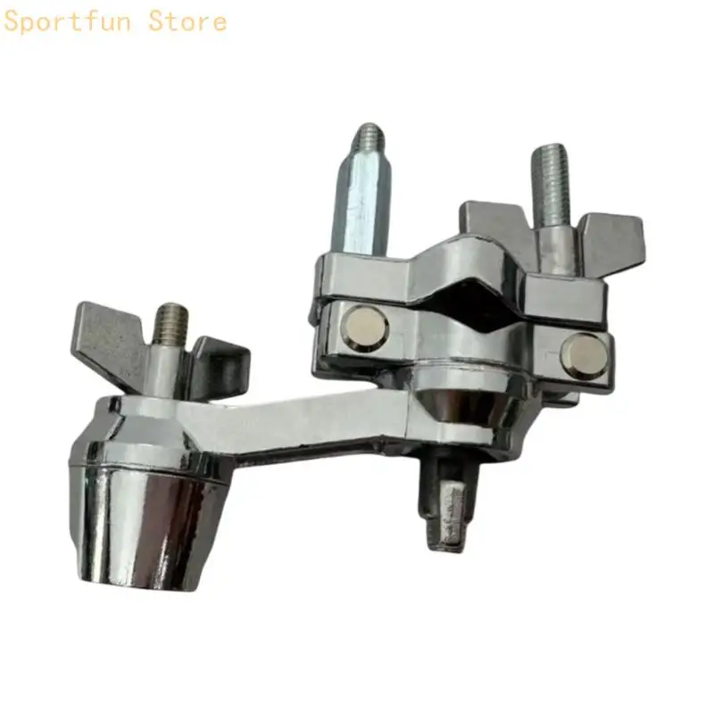 Drum Conversion Hardware Set with Two Metal Legs for Floor Drum Support and a Separate Kick Pedal Mounting Bracket X7JD