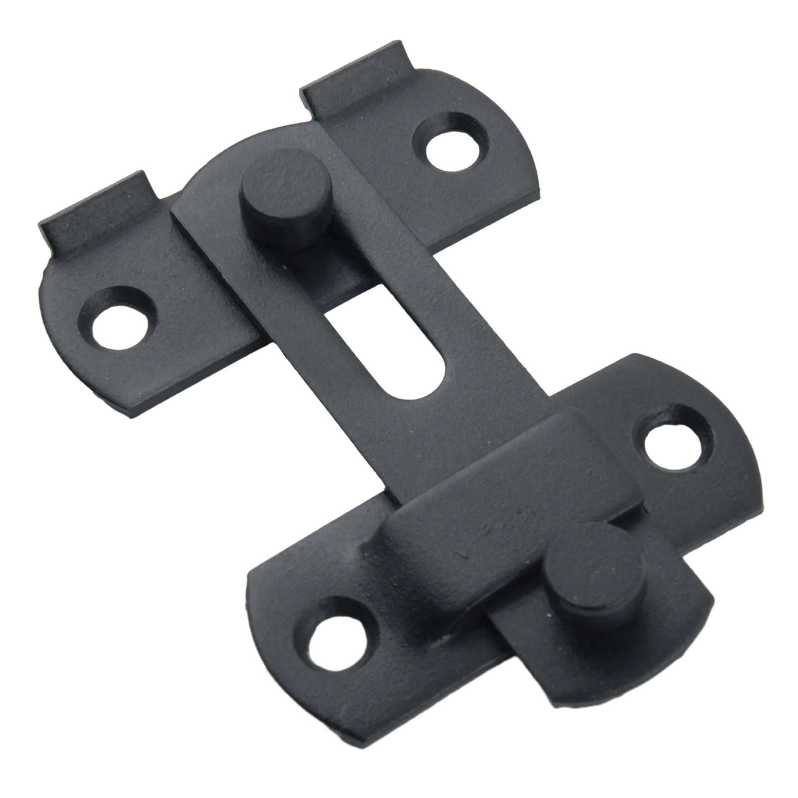 Chiusure per cancelli in acciaio inossidabile Mattes chiusura a scatto nera bullone per porta di sicurezza chiusura a scatto serratura per cancello scorrevole Hardware miglioramento della casa