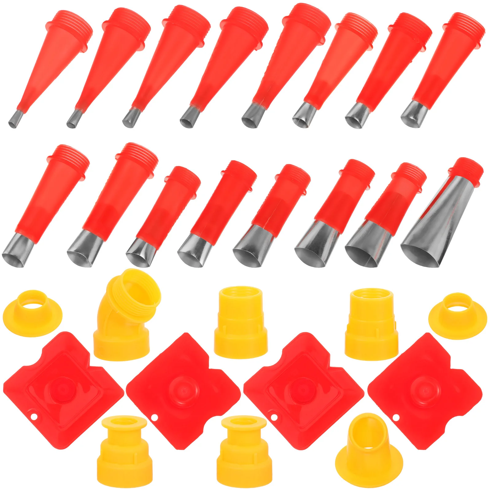 

28Pcs Caulking Nozzles Tool Kit Durable Silicone Caulk Finisher Set for Window Door Sealant Application Easy Precise Control