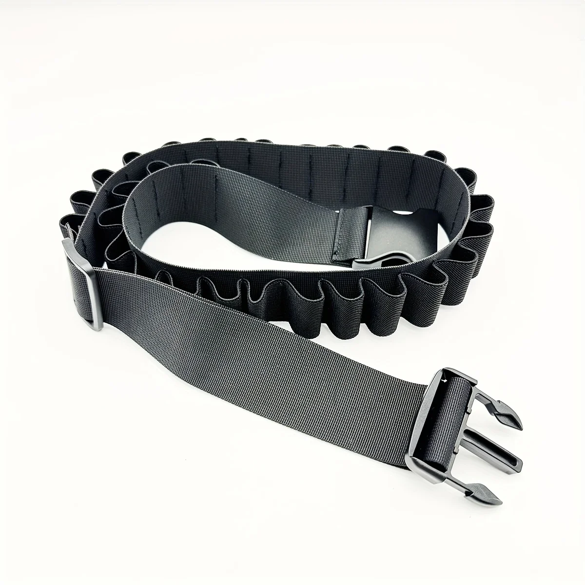 Cintura per fucile nera a 29 fori per sport all'aria aperta, 1 pezzo