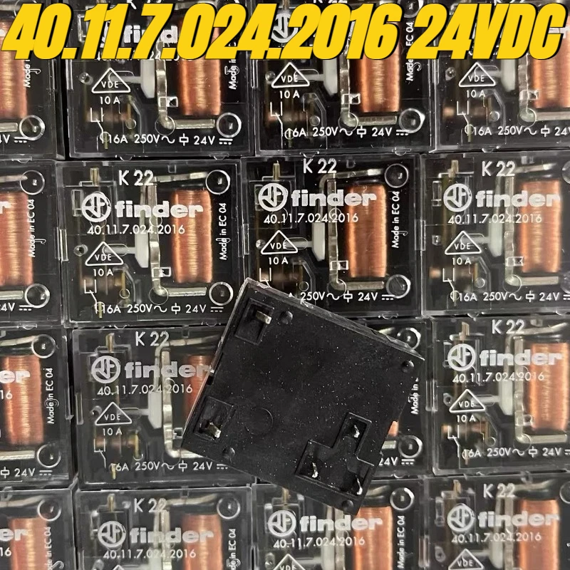 

（Brand New Original）1pcs/lot 100% original genuine relay:40.11.7.024.2016 24VDC 5pins