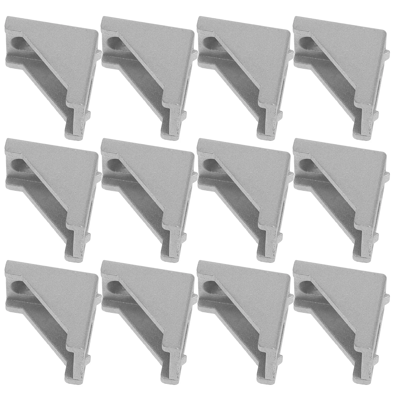 

2Sets Aluminum Profile Brackets Heavy Duty Corner Connectors for Industrial Applications Extrusion Fastening System Alloy Angle