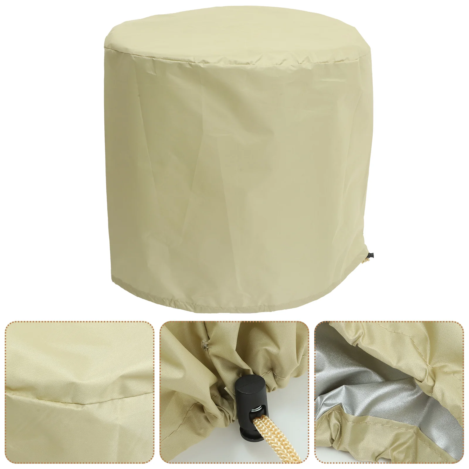 

Reusable Waterproof Tea Table Cover Durable Protector for Outdoor Garden Patio Furniture Outdoor Chair Covers Tea Table Cover