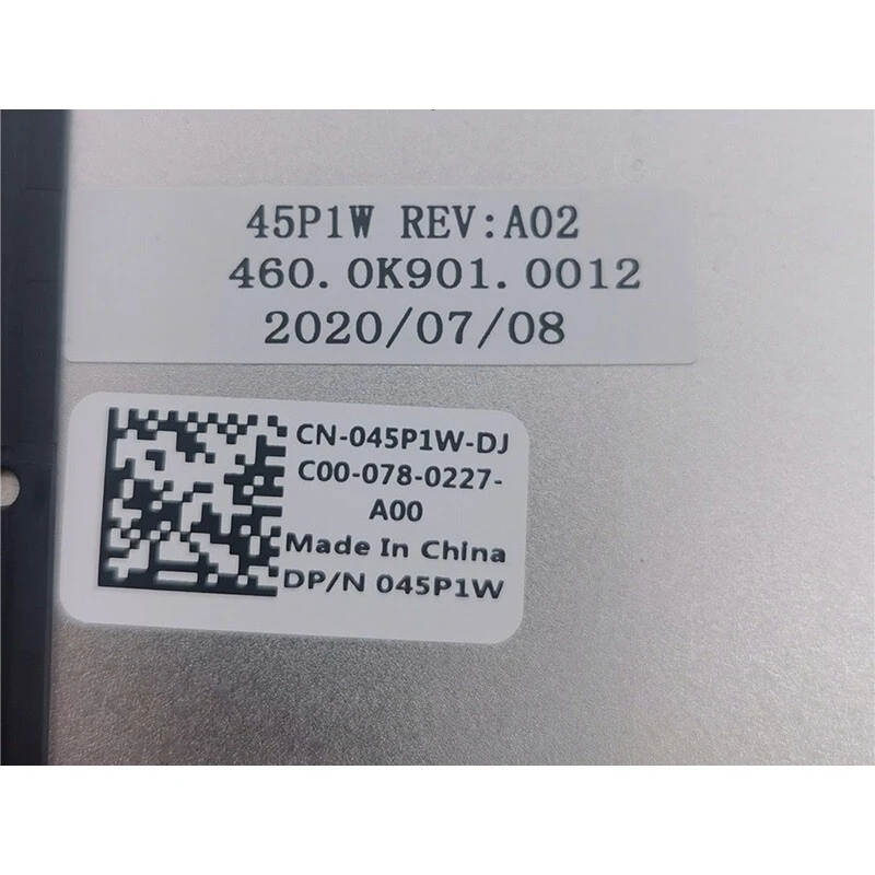 M   For Dell Vostro 13 5000 5300 V5300 A Shell LCD Back Cover 045P1W 45P1W