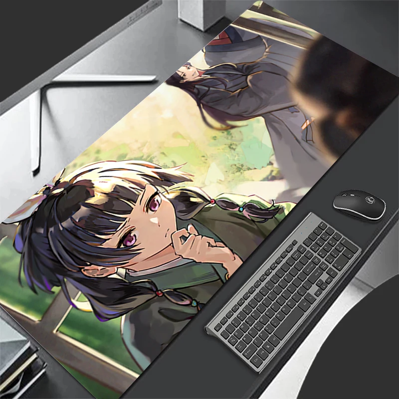 Mousepad The Apothecary Diaries Pattern Gaming Mats Rubber Mouse Pad PC Accessories Desk Mat Non Slip Table Mat HD Keyboard Pad