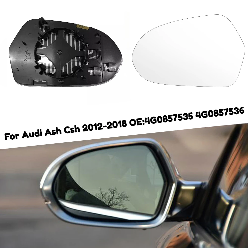 

Suitable for Audi A6 C7 C7.5 S6 4G heated side mirror glass 2012-2018 rearview mirror glass lens accessories