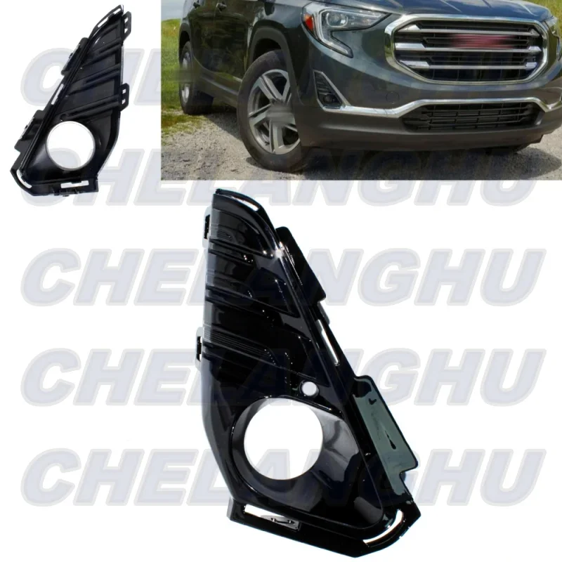 

For GMC Terrain 2018 2019 Right Side Front Fog Lights Lamp Grille Cover Car accessories 23196308