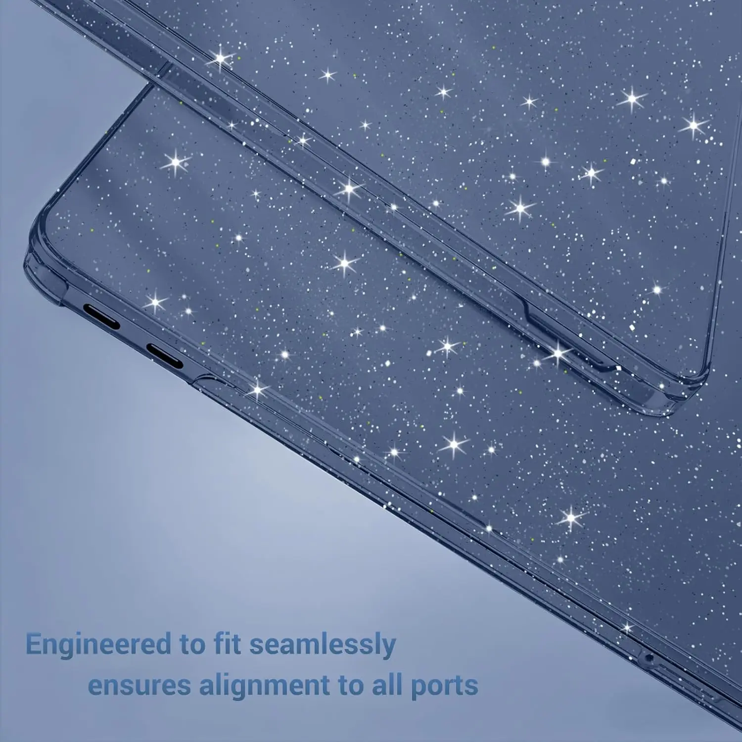 For 2026 Macbook Neo 13 inch Model A3404 Sparkly Glitter Case for MacBook Neo A18 Pro Chip Crack-Resistant Protective Hard Shell