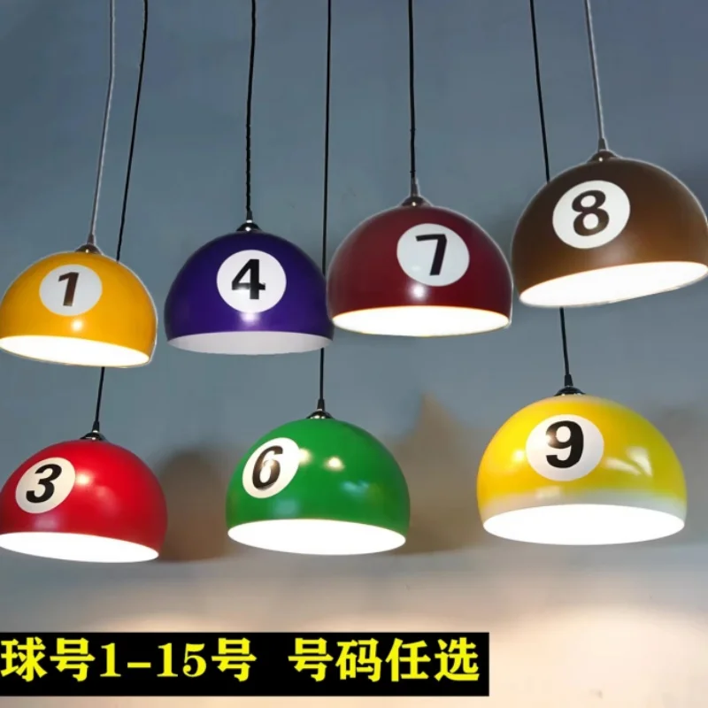 

LED Billiards Pendant Lamp Billiards Number Lamp Billiards Room Bar Special Lamp Billiards Hall Pendant Lamp