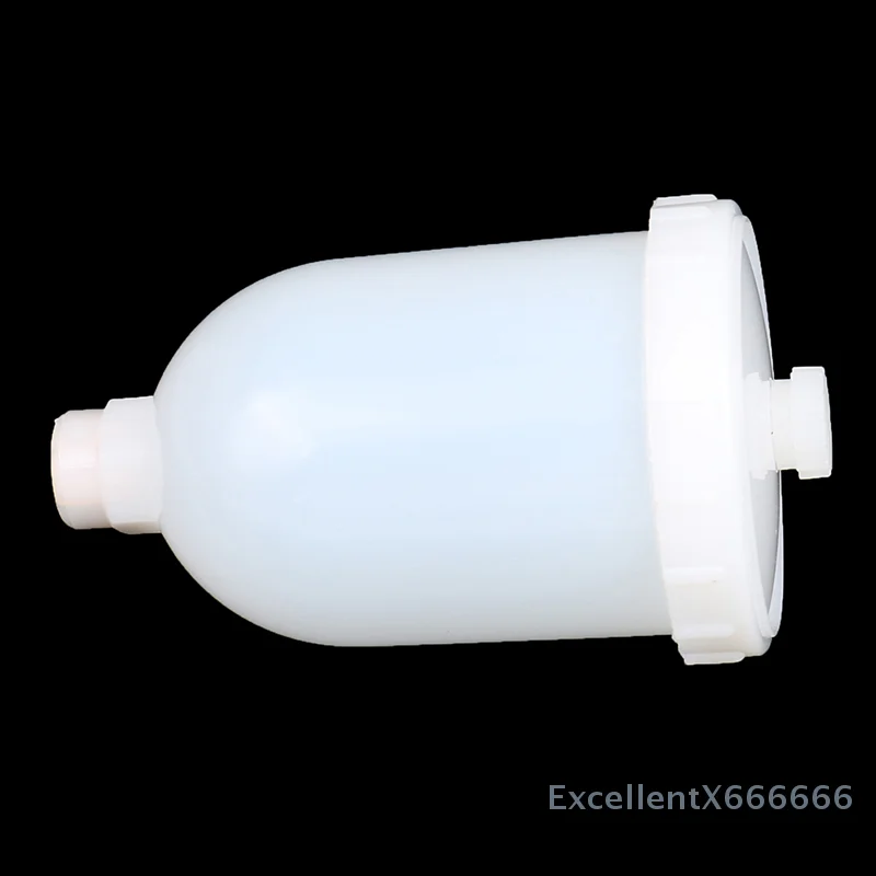

600ml Plastic Spray Paint Pot with Air Gravity Feed Thread Connector Fastmover Sprayer Cup for Painting Tools