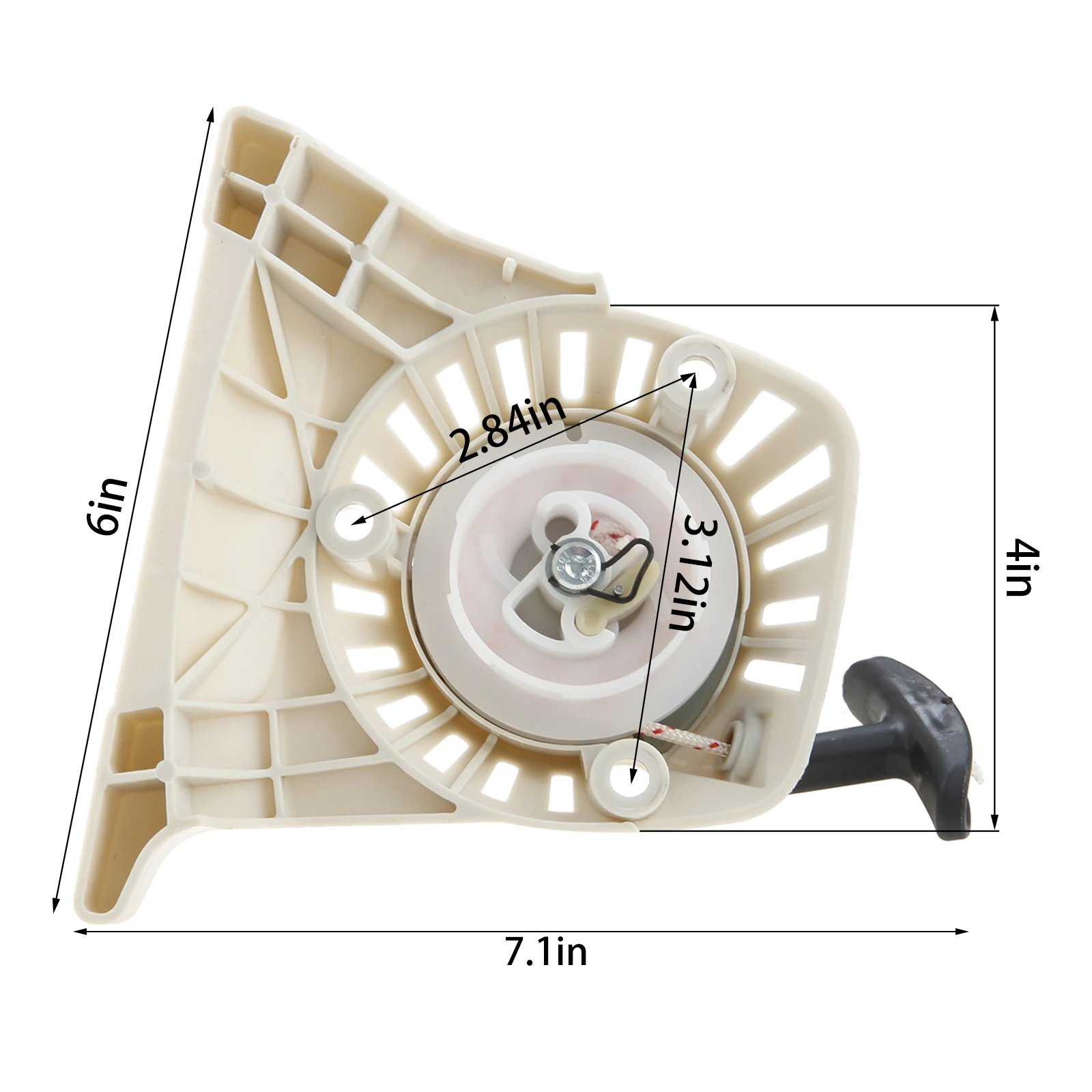 4180 190 4002 Rewind Starter Fit for Stihl FS90, FS91, FS110, FS111, FS130, FS131, KM91, KM111, KM131, KM131R String Trimmers
