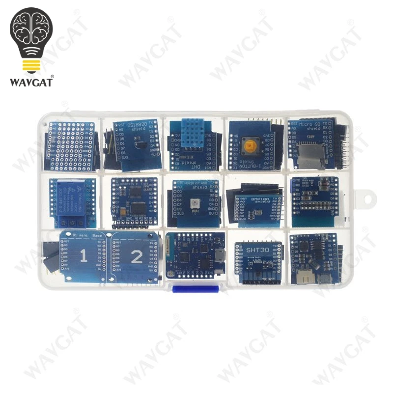 15PCS D1 mini Pro WiFi development board KIT NodeMcu Lua, based on ESP8266 D1 mini Pro V1.1.0 AEAK