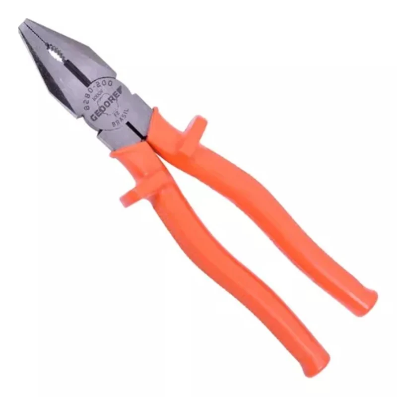 

Insulated CRV 8 Pliers - 8280-8IOX, High-Quality Hand Tool for Electrical Work.