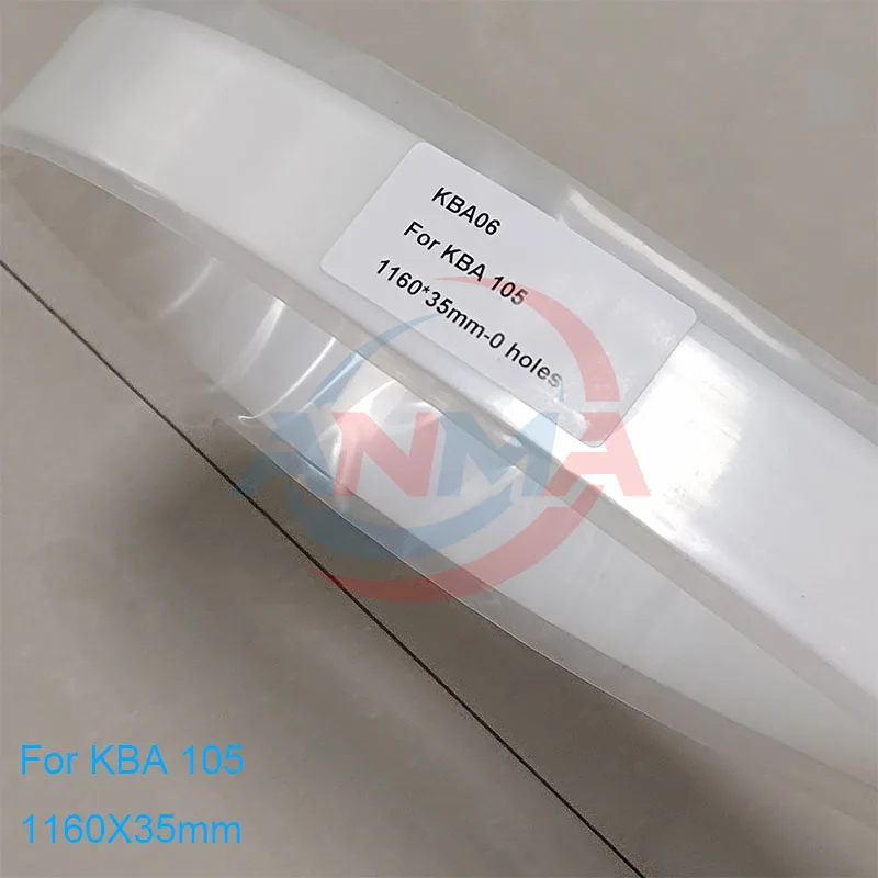 

5 штук лезвий для очистки KBA Rapida 105, 1160x35 мм, KBA06, запчасти для печатных машин