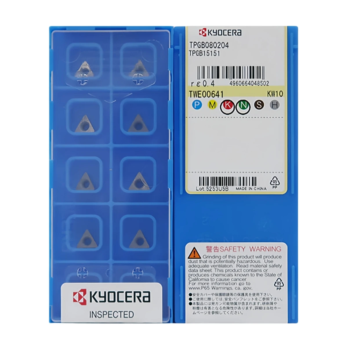 

10pcs 100% Original TPET TPET110302L-FSF TN60 Turning Insert