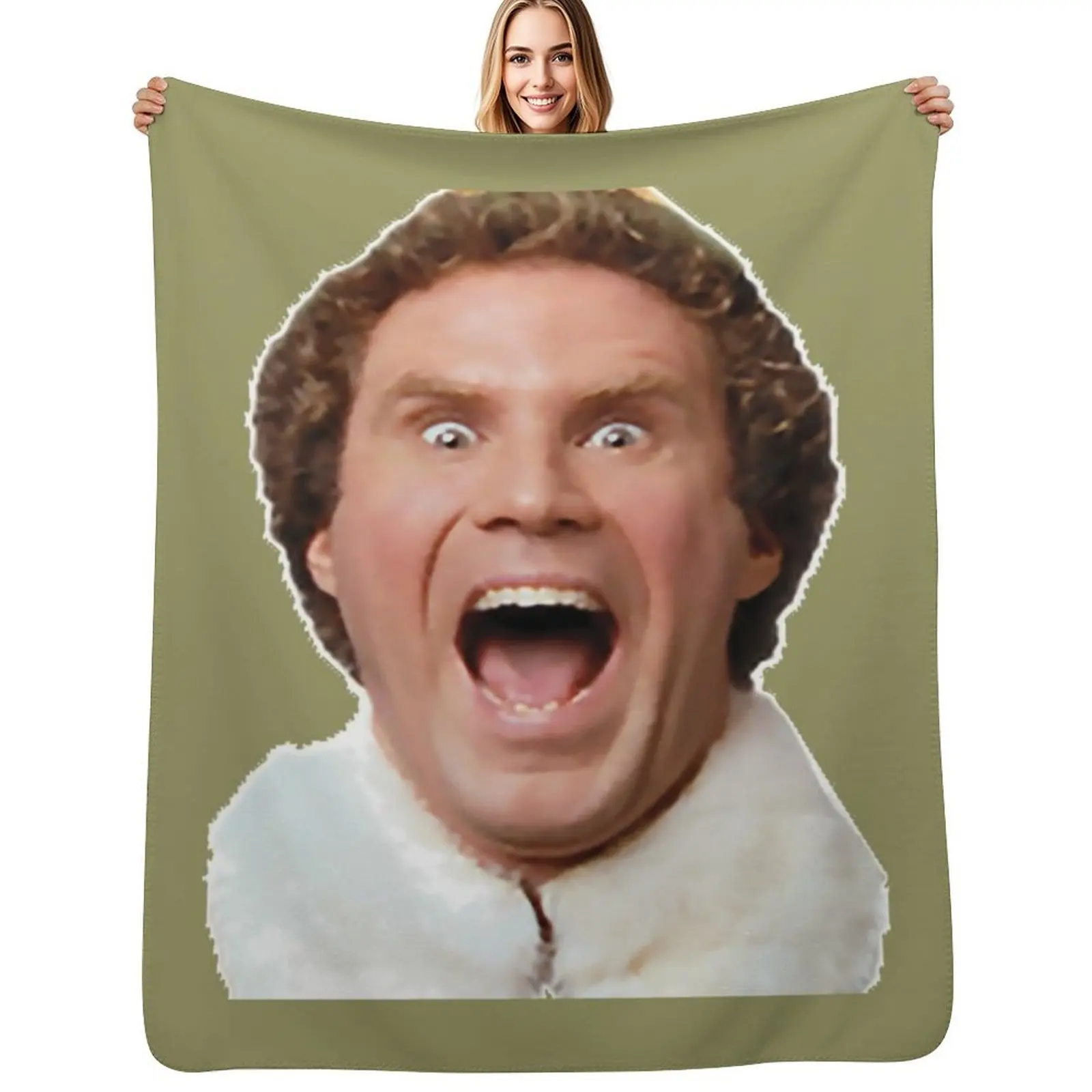 Buddy the Elf Throw Blanket For Decorative Sofa Summer valentine gift ideas Beach Luxury Throw christmas decoration Blankets