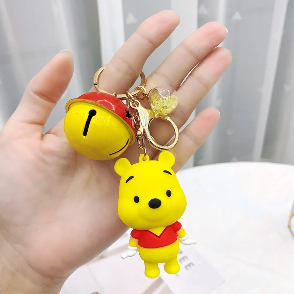 الكلاسيكية ديزني الكرتون غرزة جديدة تنوعا المفاتيح لطيف دمية نموذج قلادة عيد الميلاد الأطفال المفضلة على ظهره شنقا هدية #5