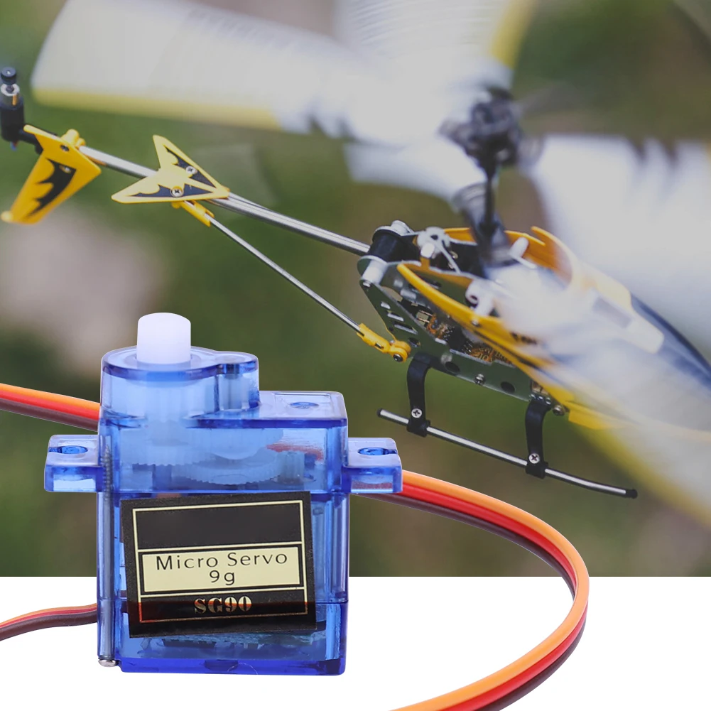 SG90 9G Micro Digital Servo Motor Fixed-Wing Steering Engine 180/360 Degrees for RC Helicopter Aircraft Airplane