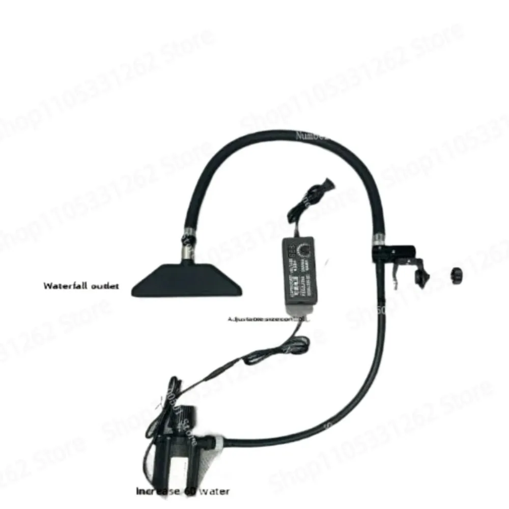Water Circulation Hair Therapy Equipment Water Pump Shower Fumigation Hair Care Device For Salon Shampoo Bed