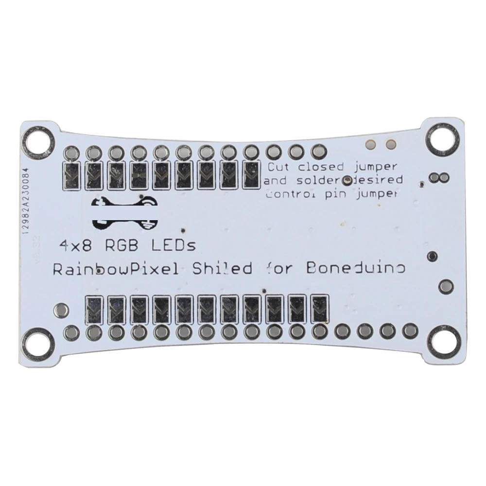 RCmall-pantalla de matriz LED RGB, accesorio de protección para tablero de plumas, Compatible con WS2812, 4x8