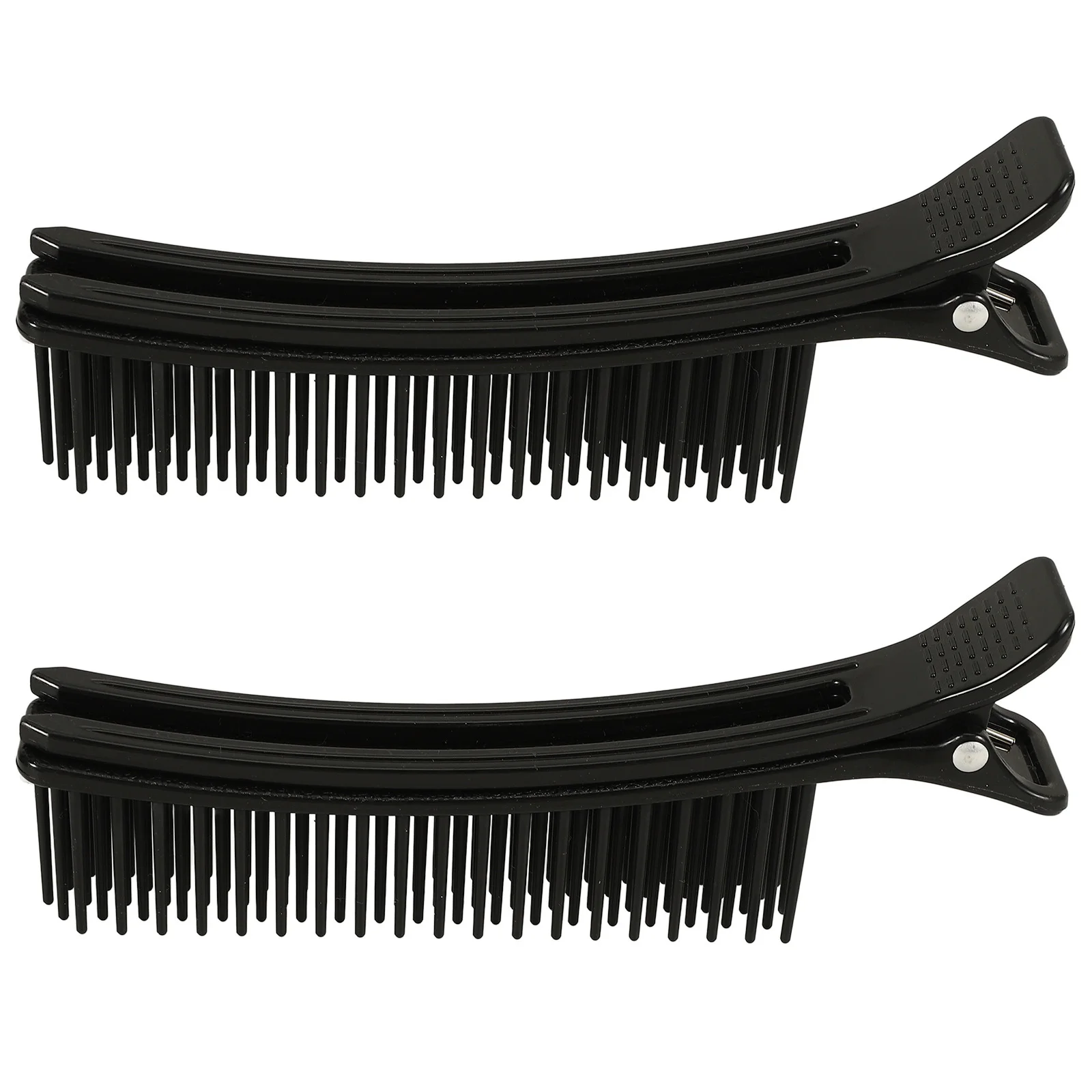 

2pcs Clips Sectioning Salon Clips Styling Durable Lightweight Salon Hairdressing Clamps Professional Hair Clip Comb Curly Hair