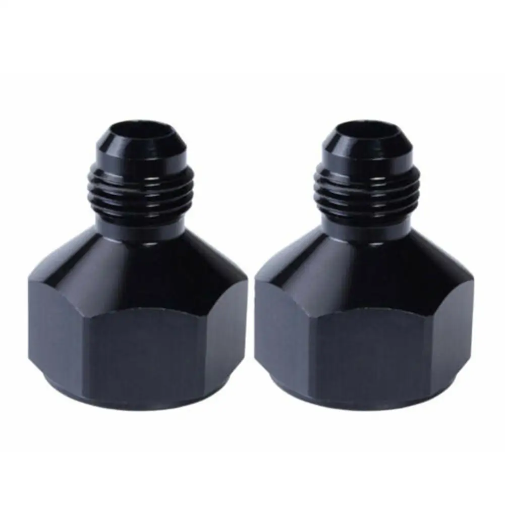 

2Pcs Precision Machined Hose Fitting Adapter AN8 AN10 To AN6 AN8 Oil Hose Adapter Kit For Fluids Oil Coolant Air Aluminum Alloy